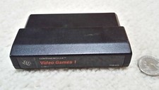 Texas Instruments TI-99 4A computer cartridge, 'Video Games 1', PHM 3018, RARE