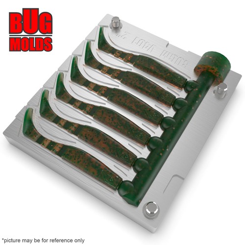 Bait DIY Fishing Mold Soft Plastic Baits Lure Plastisol Bass Fishunter