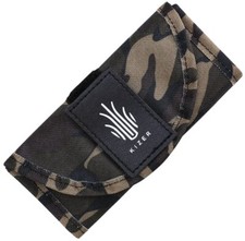 Kizer Cutlery Knife Roll Camo Nylon Holds 8 Folding Knives Hook-And-Loop Closure