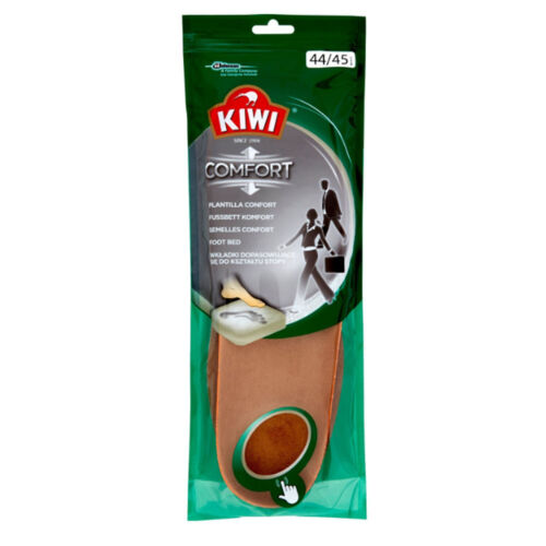 Kiwi Comfort Footbed Shoe Insoles - Adapts to the shape of your foot Size 10-11