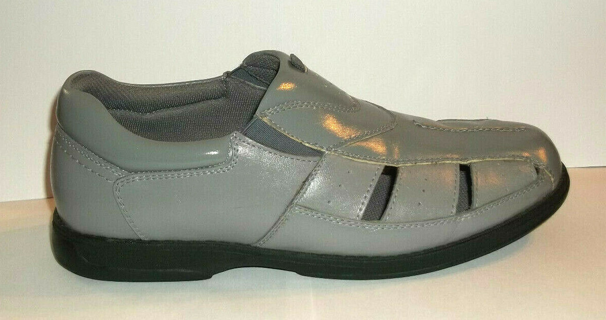 Botany 500 Gray Leather Comfort Shoes~Size 8 1/2 D View 2