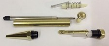 Click Ballpoint Pen Kit Spanner Click in Gold, Pen Kit, Pen Blank
