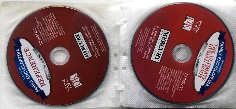 The Mercury Family Encyclopedia (12-Disc PC CD-ROM Collection, 2007) Software - Image 4 of 4