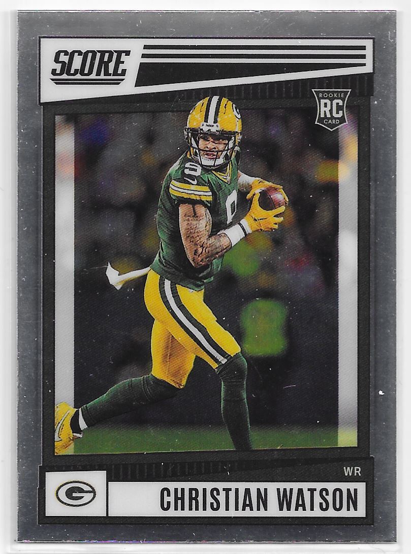 2022 Panini Chronicles Score Premium Rookies Christian Watson Green Bay Packers