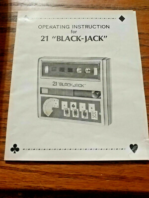 21 BLACK JACK game-WACO-Cordless electric/fully automatic-complete