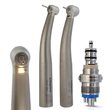 LANJING Dental Fiber Optic High Speed Handpiece Bien Air Unifix Coupler 6 Pin