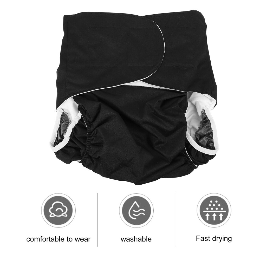 5 Pcs Adjustable Diaper Depends Underwear for Men Mens Adult Diapers