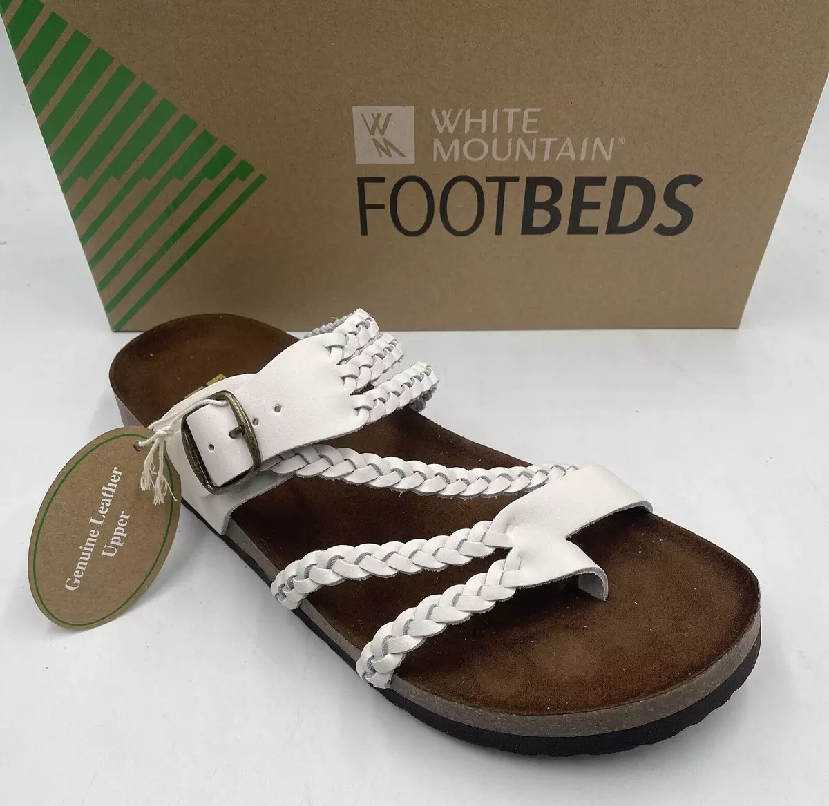 White mountain sale genuine leather upper