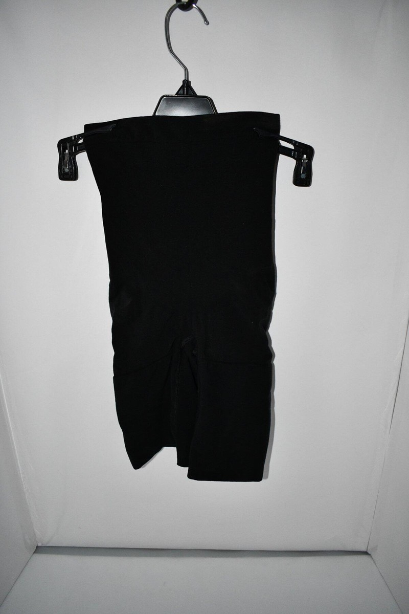 SPANX Higher Power Shorts High-Rise Waist Shapewear in Black Size