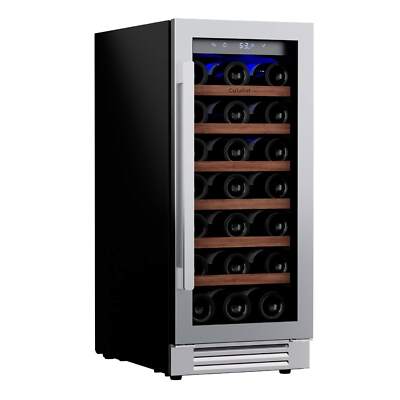 Ca'Lefort 15'' Wine Cooler Refrigerator Single Zone 40°F-65°F Home/Bar/Office