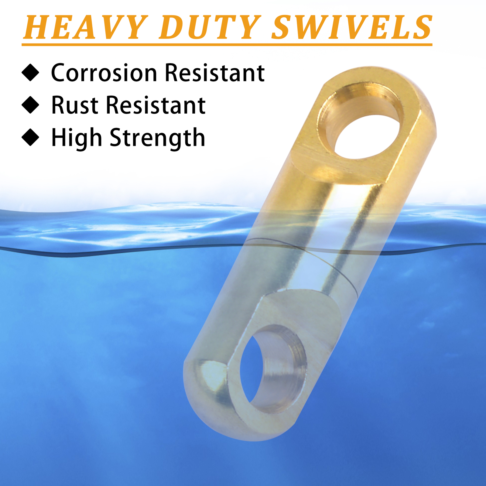 Fishing Heavy Swivels Saltwater Swivels Heavy Duty Wind on Swivels for