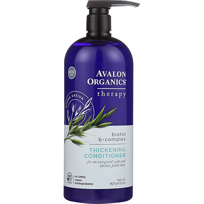 Avalon Organics Therapy Thickening Conditioner Biotin B-Complex 32 Oz