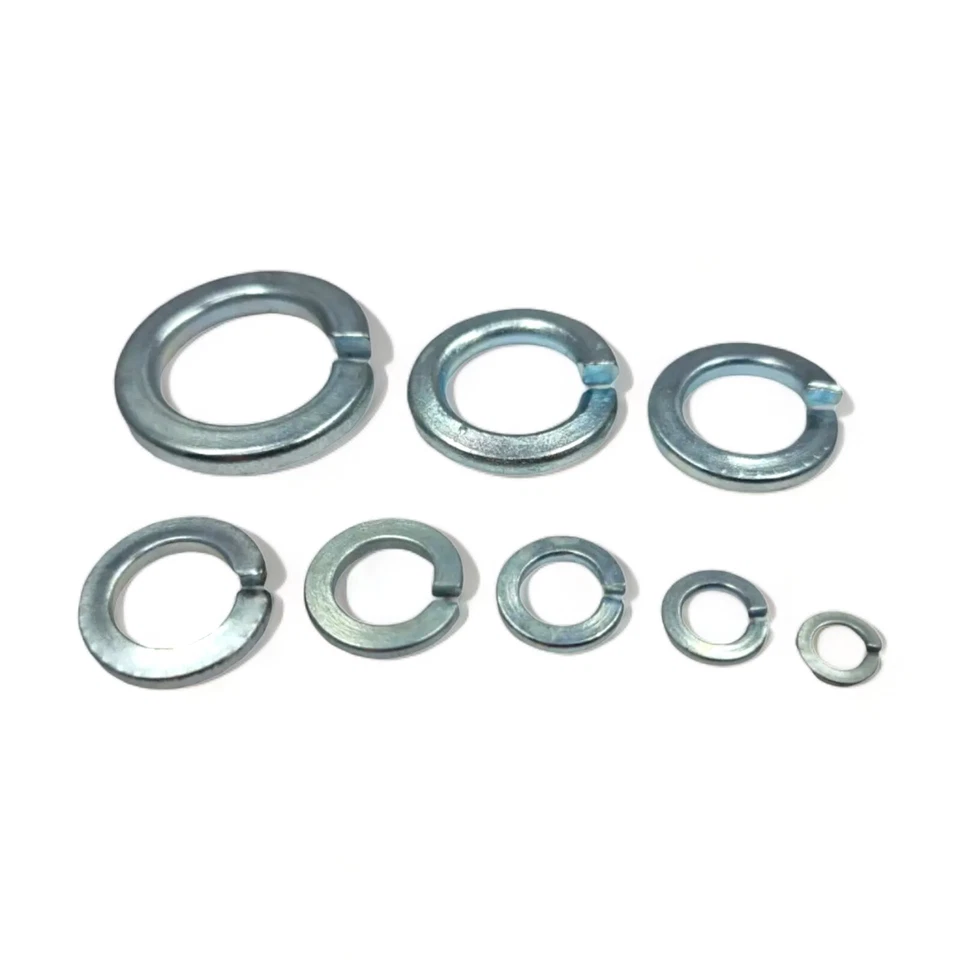 DH & JS TRADING Spring Washers Coil Lock Washers Steel BZP 3/16 1/14 5/16 3/8 7/16 1/2 5/8 3/4