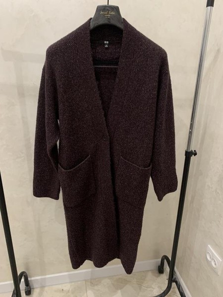 Women Uniqlo Sweater Purple S