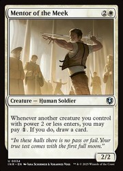 Mentor of the Meek Foil Innistrad Remastered