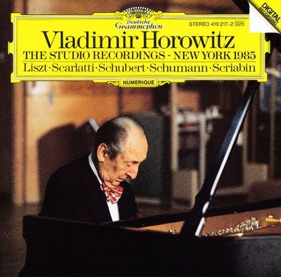 VLADIMIR HOROWITZ - The Studio Recordings - New York 1985 (CD 1986)