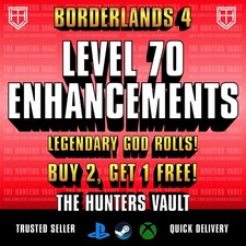 Borderlands 4 LEVEL 70 ENHANCEMENTS • Enhancement • Buy 2 Get 1 Free! PC PS XBOX