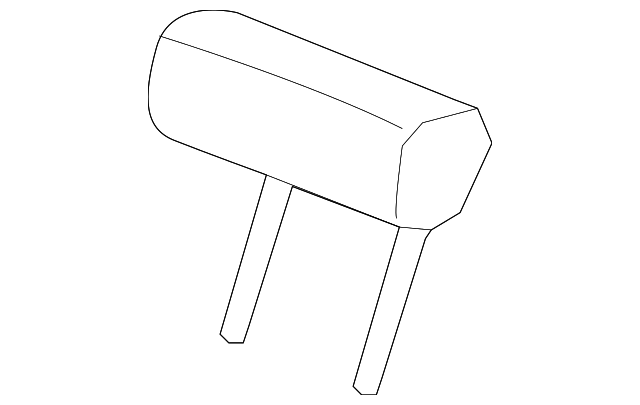 Genuine Honda Headrest Center 82940-SWA-A21ZB