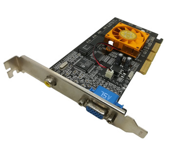 NVIDIA GEFORCE 2 MX400 64MB SDRAM GRAFIKKARTE VGA S-VIDEO CRT #GK13143