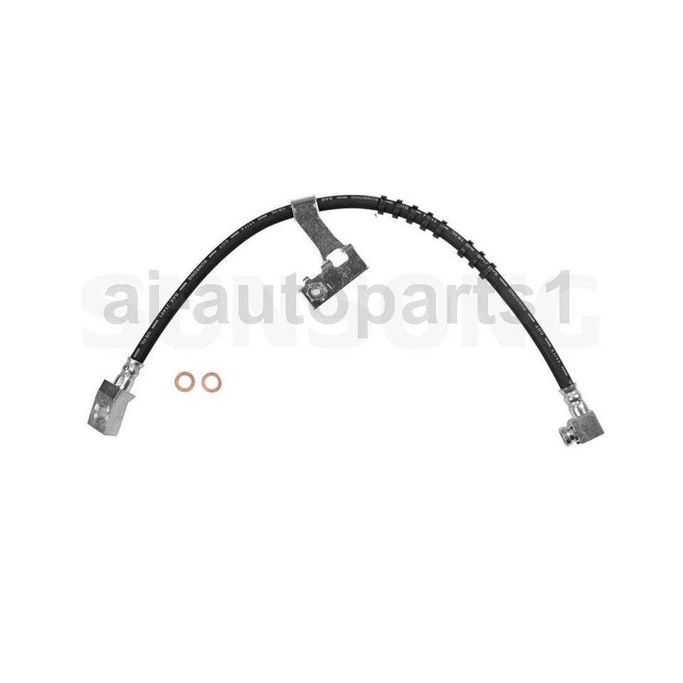 4pcs Front Rear Left & Right Brake Hydraulic Hose Kit For Dodge 400 1982 1983 - Image 2 of 4