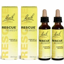 2x Bach Rescue Remedy Dropper - 20ml