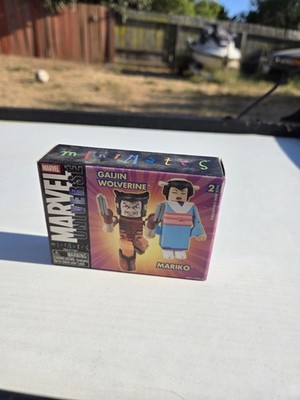 Marvel Minimates GAIJIN WOLVERINE & MARIKO SDCC 2004 Art Asylum Exclusive