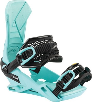 Nitro Team Men's Snowboard Bindings, Fresh Blue, Large MY26