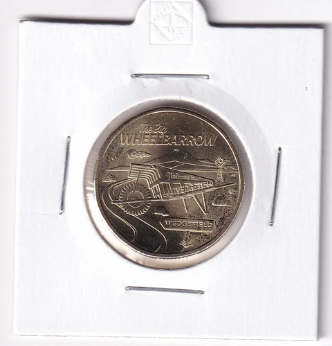 AUSTRALIAN: 2025 $1 AUSSIE BIG THINGS 2. THE BIG WHEELBARROW UNC COIN #428