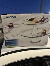 3pc Tiered Platter Set Serving Stand for Party