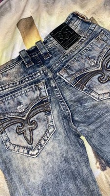 Rock Rival  Straight Leg Jeans Men Size 30/34