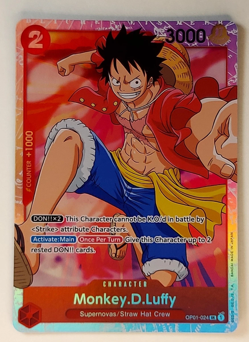 Monkey.D.Luffy OP01-024 Romance Dawn for sale | eBay