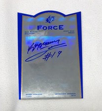 Keyshawn Johnson 1996 SPx Force SPX5 Autograph on Card Auto Marino Rice Sanders