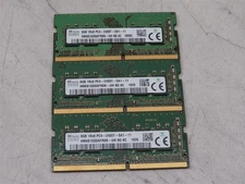 LOT OF 3 MEMORY 8GB 1RX8 PC4-2400T-SA1-11 Hynix HMA81GS6AFR8N-UH