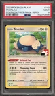 Pokemon Snorlax Pokemon Prize Pk. Series 3 PLAY! #143 PSA 9 Mint