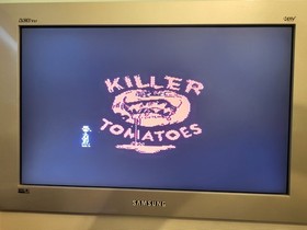 Attack Of The Killer Tomatoes ( Nintendo Nes, 1992) Game & Manual  Only Tested 