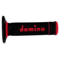 Griffe Aus Road Domino Cross Schwarz/Rot A02041C4240 FüR Motorrad