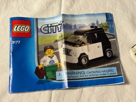 LEGO CITY: Small Car (3177) - 100% Complete, NO BOX
