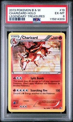 Charizard 19/113 Legendary Treasures Holo for sale online | eBay