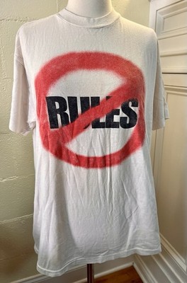 Vintage 90s Kik Tracee No Rules Tour 91-92 T Shirt Size Large Single Stitch