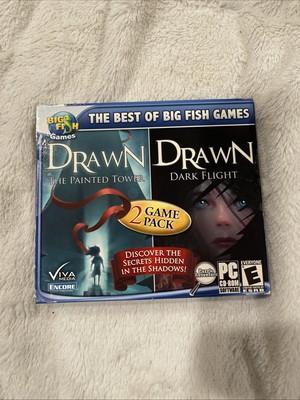 Drawn: Painted Tower / Dark Flight (CD-ROM) (2 VIDEO GAMES) (BRAND NEW ORIGINAL)