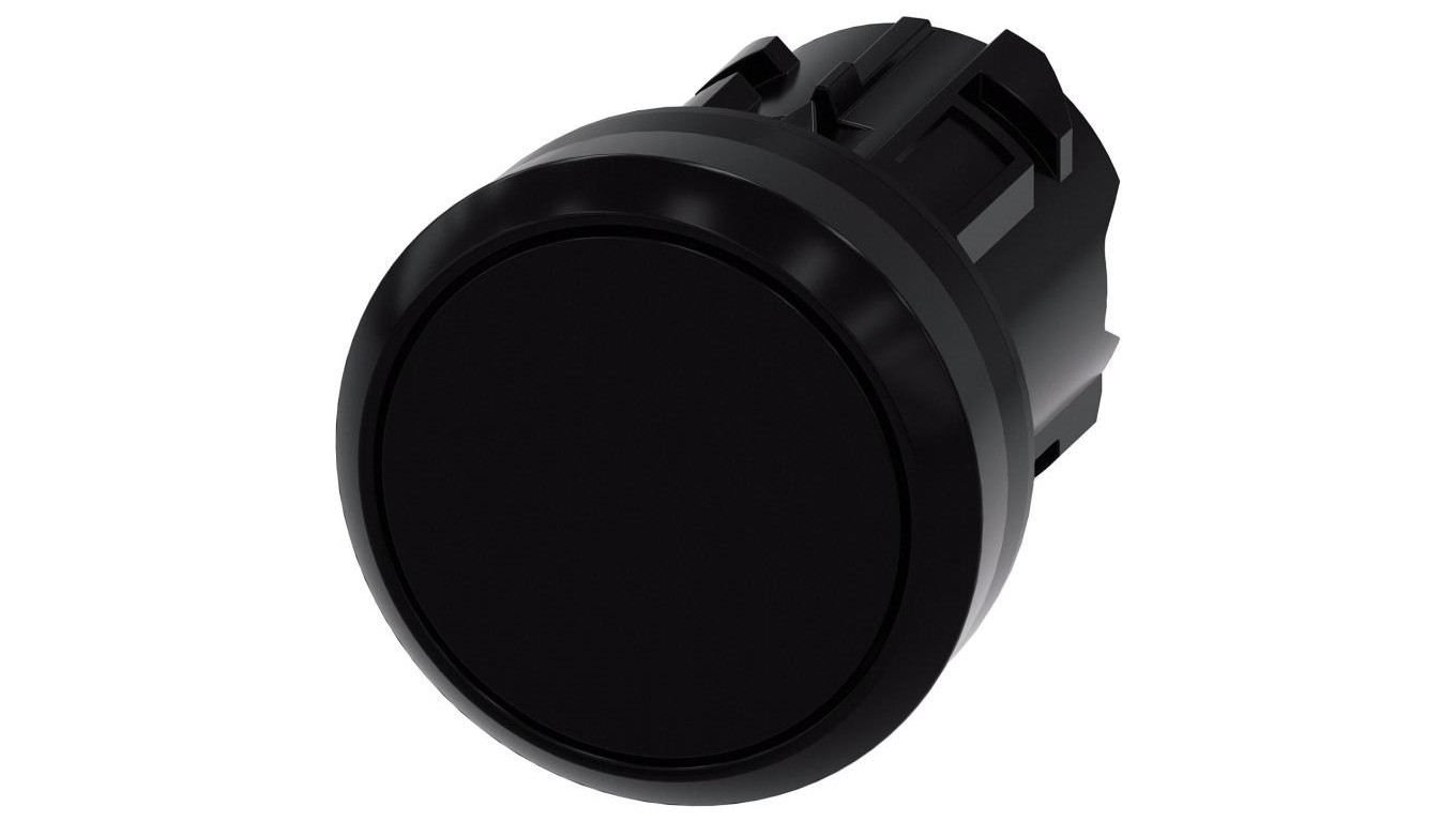 Knob 22mm Plastic Black SIRIUS ACT 3SU1000-0AB10-0AA0