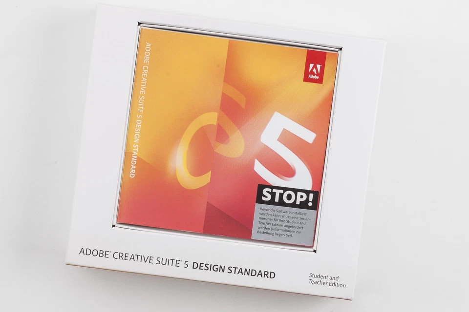 Adobe CS5 Design Standard Vollversion| Windows | Box & Seriennummer - SELTEN! - Bild 3 von 3