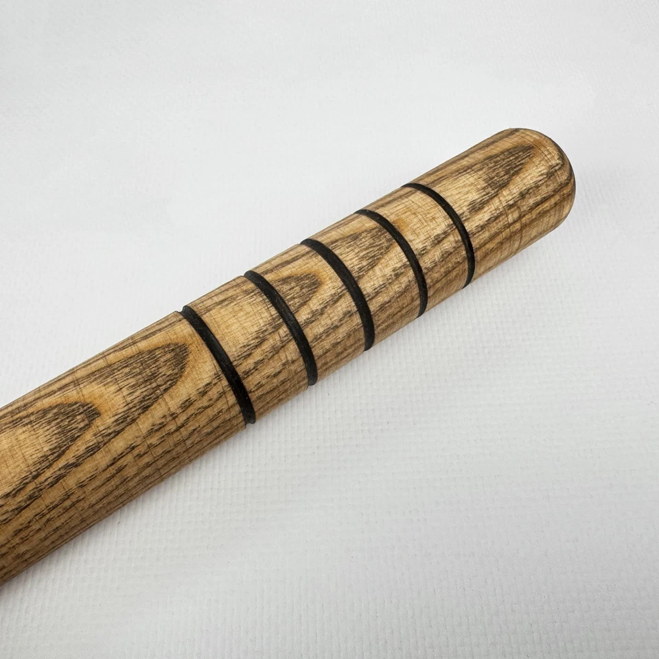 Hand-Forged Big Froe – Carbon Steel, Ash Handle, Sheath, Log Splitting Tool. - Image 4 of 4