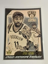 2019-20 Panini Court Kings Kyrie Irving Cross-Hatching Handles #12 Nets SP