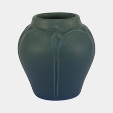 Rookwood Vintage 1921 Arts And Crafts Pottery Blue Ceramic Vase 2089