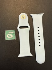 Apple Watch Sport Band 41mm 38/40 Genuine OEM Light Blue S/M Used