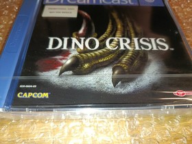 Dino Crisis Dreamcast Rare Version PROMO Pal Fran&ccedil;ais Neuf sous blister - Notice