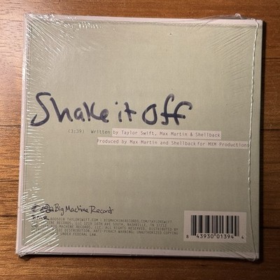 Taylor Swift Shake It off CD Single 2014 RARE OOP for sale online