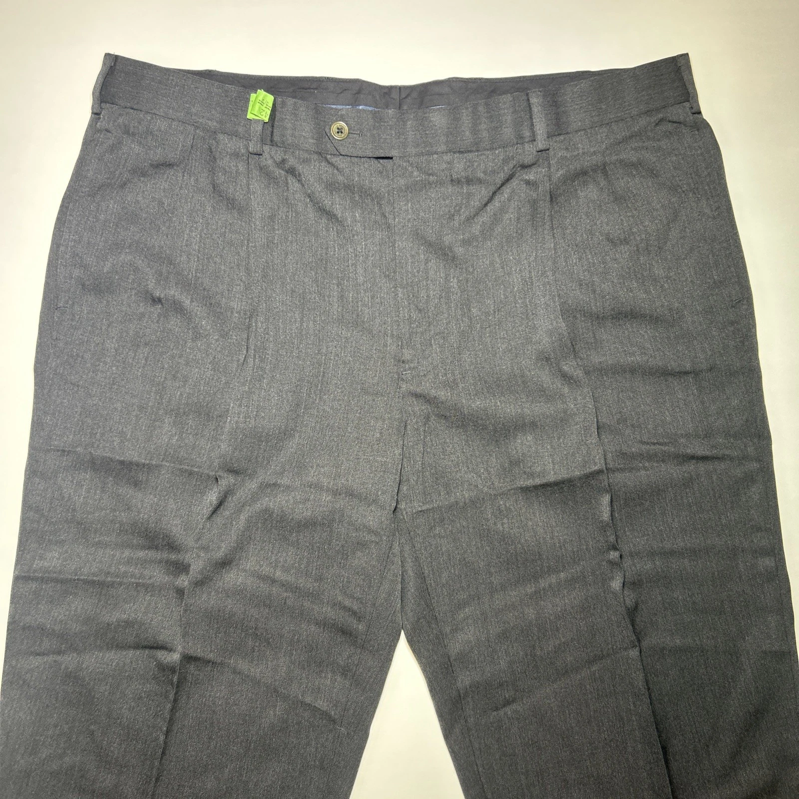 Brooks Brothers Pants Men's size 42x30 premium Wool Madison Fit Charcoal