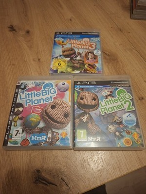 PlayStation 3 PS3 Spiele Little BIG Planet 1 + 2 & Little BIG Planet Karting PAL